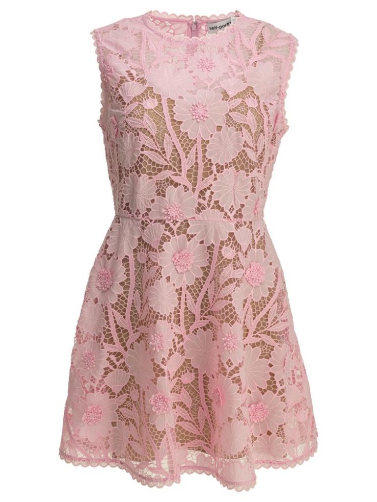 Self-Portrait Short Lace Dress Tag Size 8 Women